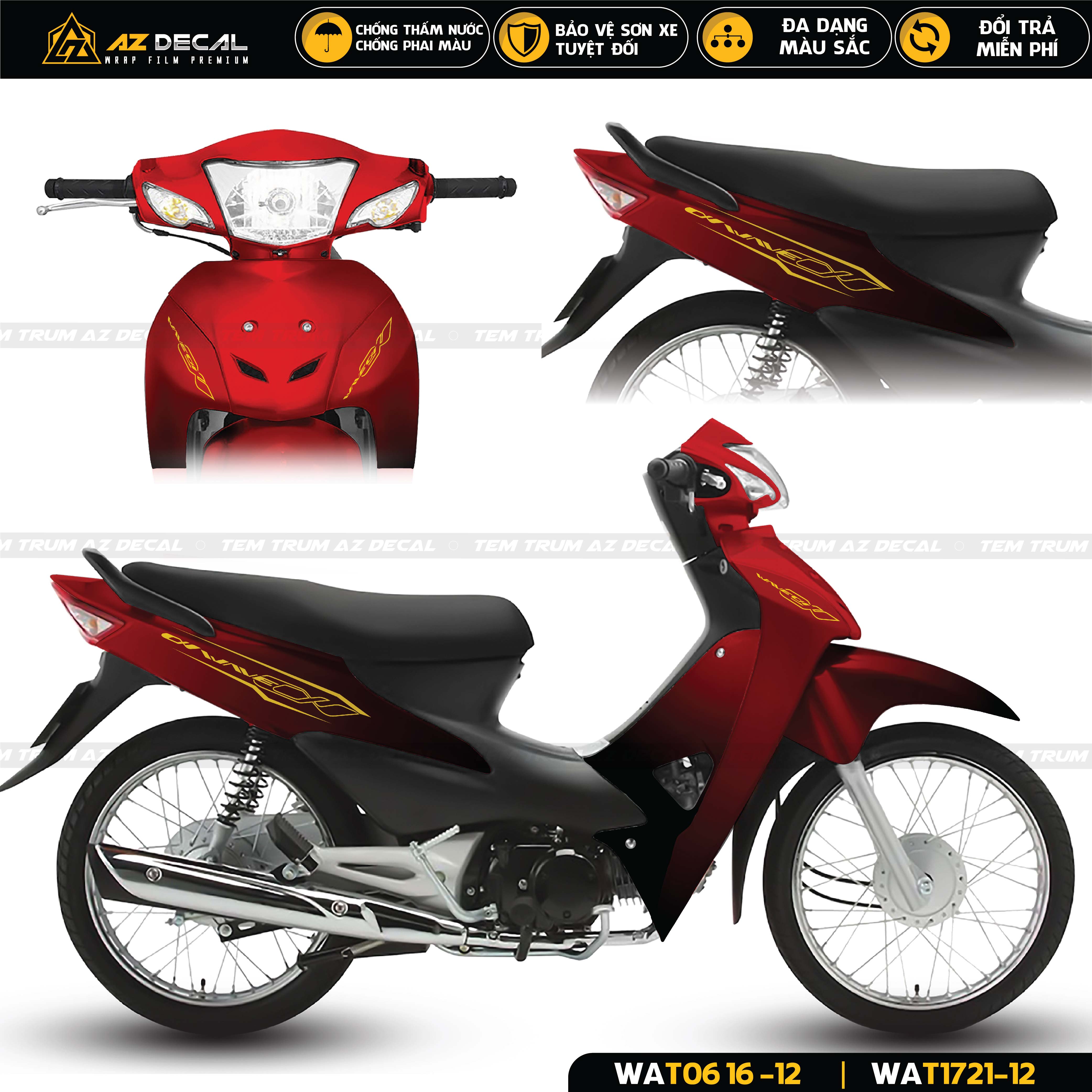 Tổng hợp các màu xe Honda Wave Alpha mới nhất 2020